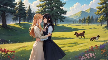 Природа в аниме