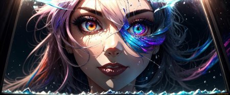 Арт барышня нейросеть