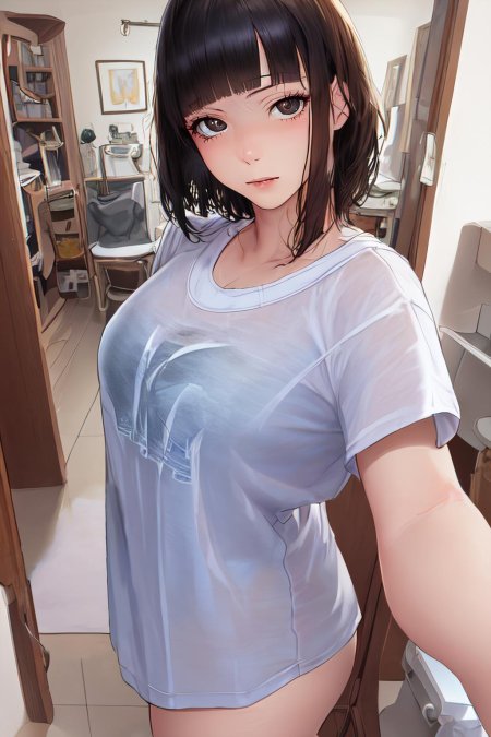 Нейросеть девушки аниме