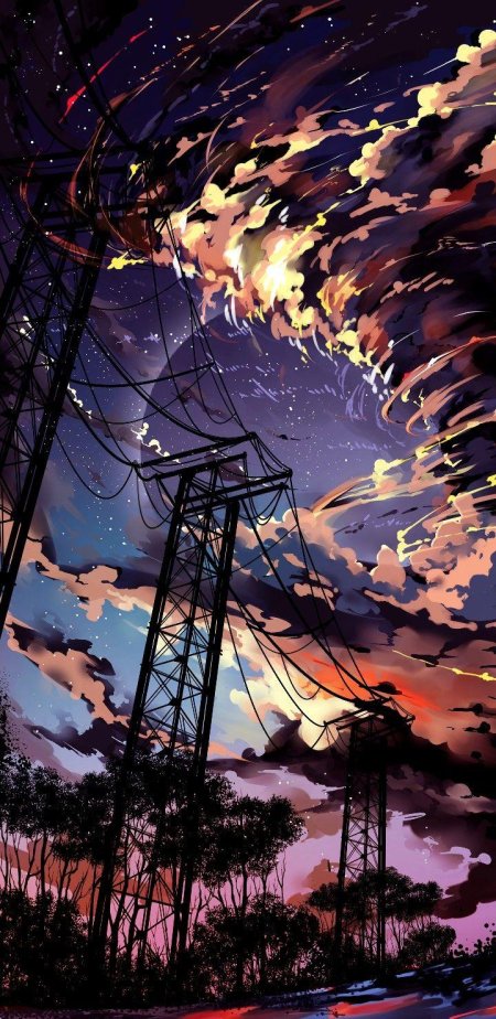 Аниме пейзаж