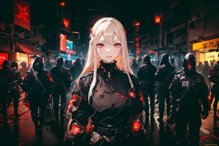 Нейросеть девушки аниме