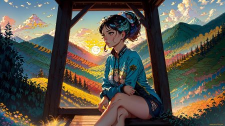 Аниме природа