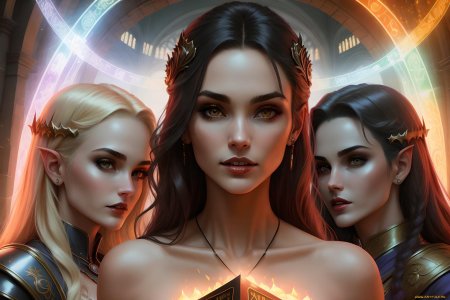 Нейросеть эльфийки