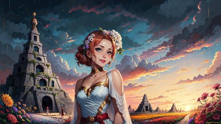 Девушки нейросеть арт