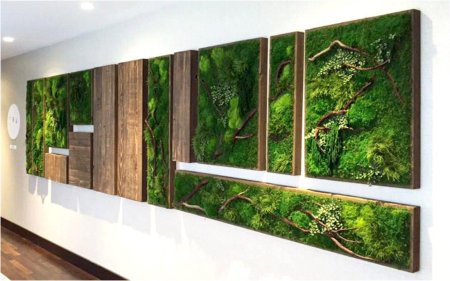 Панно со мхом