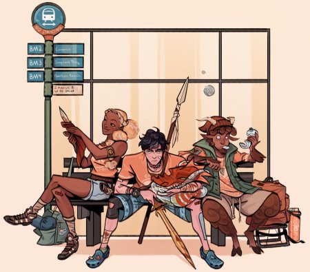 The heroes of olympus