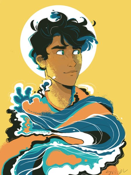 Перси джексон art