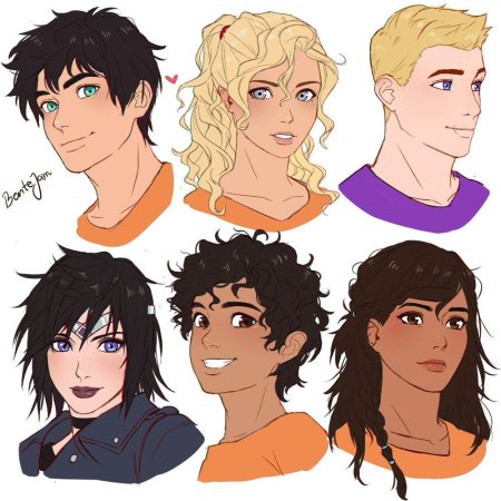 Перси джексон арт