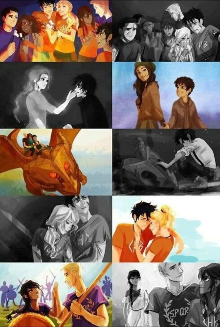 Лагерь полукровок перси джексон