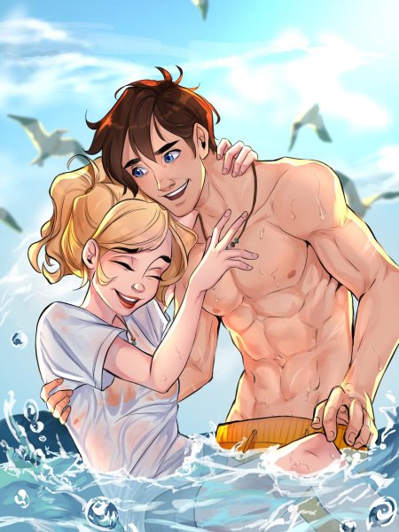 Перси джексон и аннабет чейз любовь