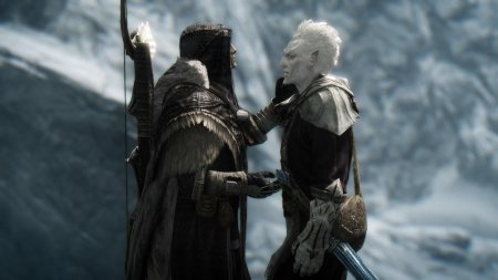 Скайрим снежный эльф гелебор