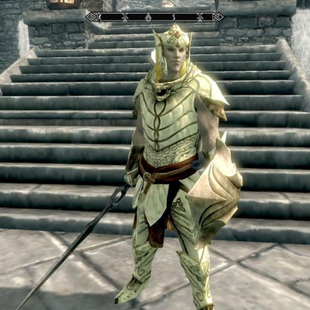 Скайрим доспехи снежных эльфов