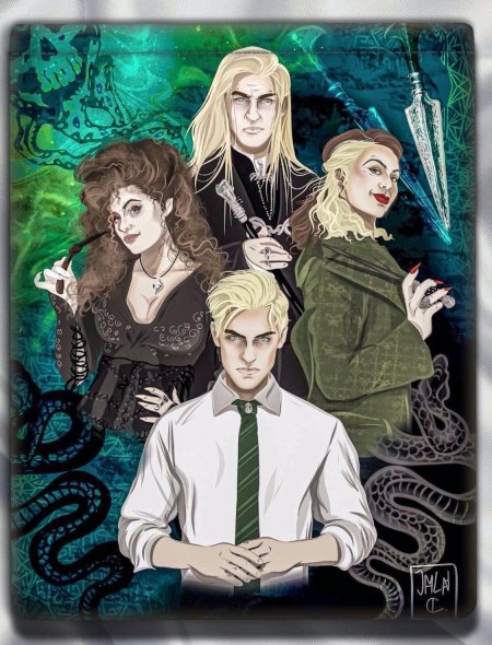 Нарцисса блэк и люциус малфой арт