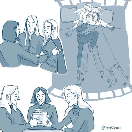 Нарцисса малфой и люциус малфой