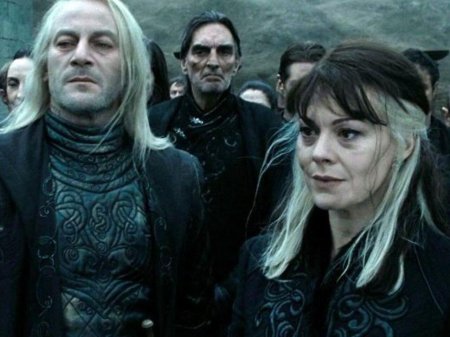 Люциус малфой гарри поттер и дары смерти