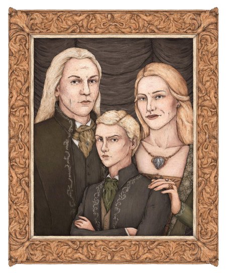 Нарцисса малфой и люциус малфой