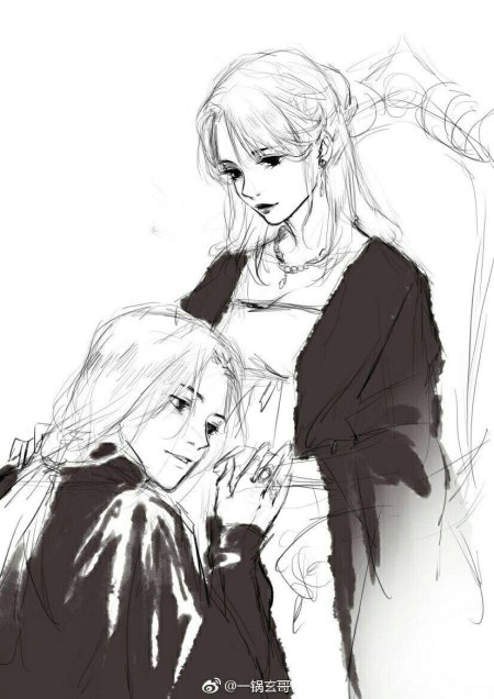 Люциус и нарцисса малфой арт