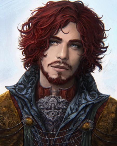 Рыжий парень фэнтези