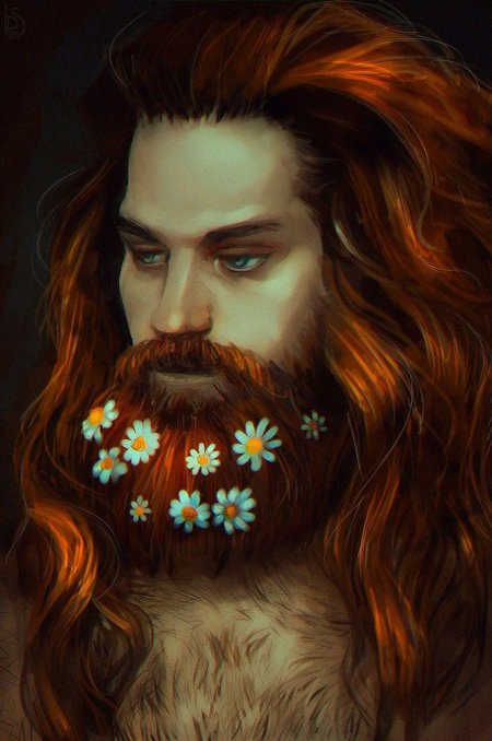 Рыжебородый крис асгардец