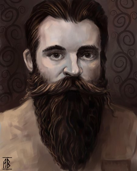 Бодо борода портрет