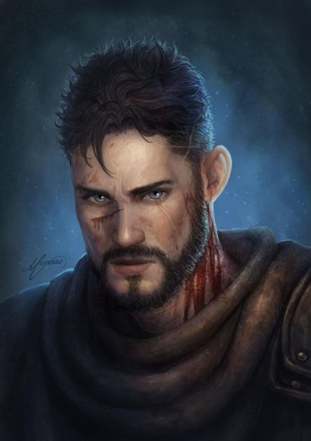 Мужчина арт фэнтези