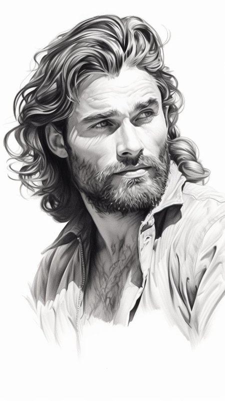 Джейсон момоа портрет