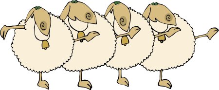 Овца анимация