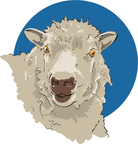 Овца вектор