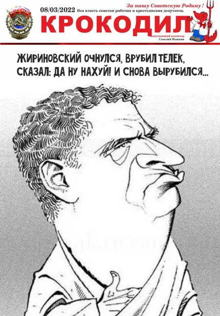 Жириновский карикатура