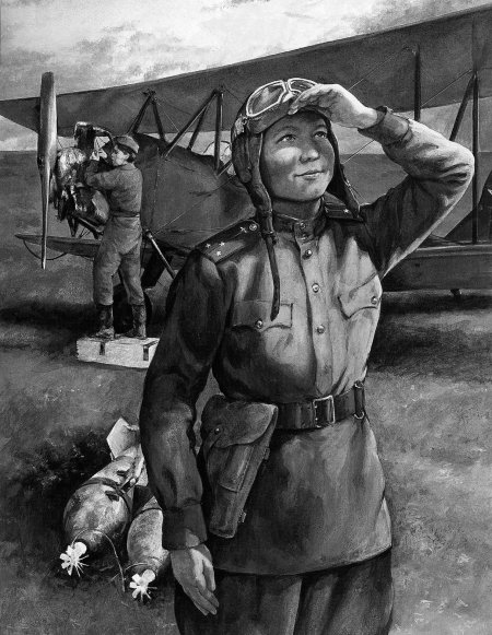 Лётчицы великой отечественной войны картины