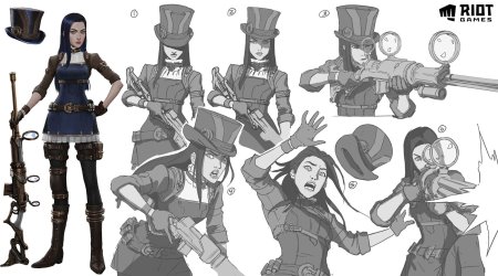 Кейтлин лол аркейн