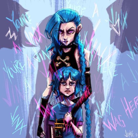 Джинкс и вай аркейн