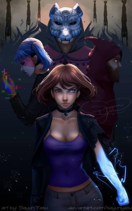 Салли фейс арт