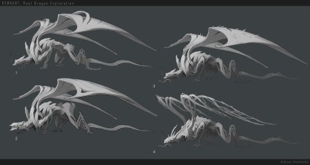 Дракон виверн референс