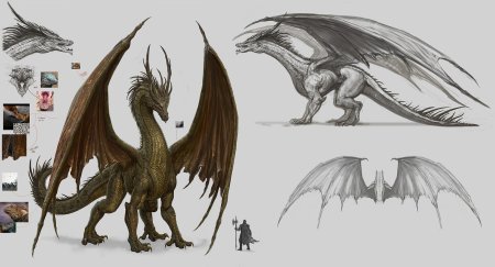 Серебрянный древний дракон днд