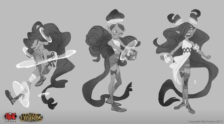 Зои лига легенд референс