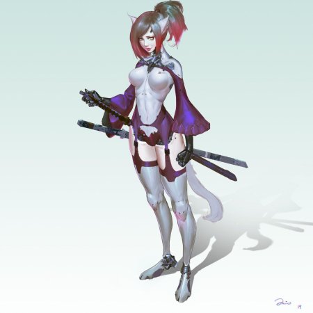 Воительница фэнтези