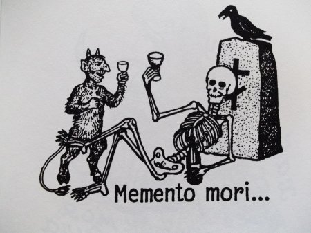 Мементо мори эскиз тату