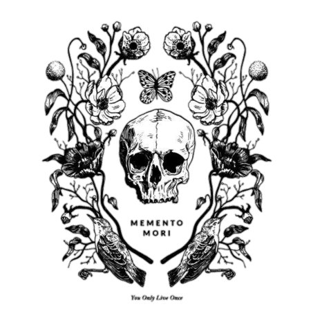 Моменто мори эскиз тату