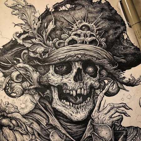 Психоделические тату эскизы