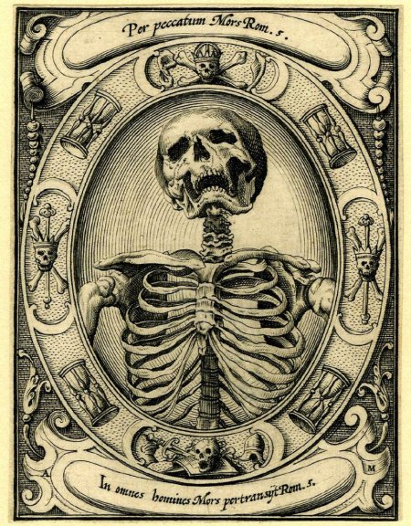 Memento mori скелет