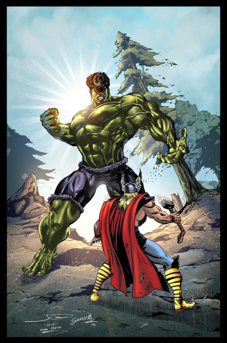 Тор против халка