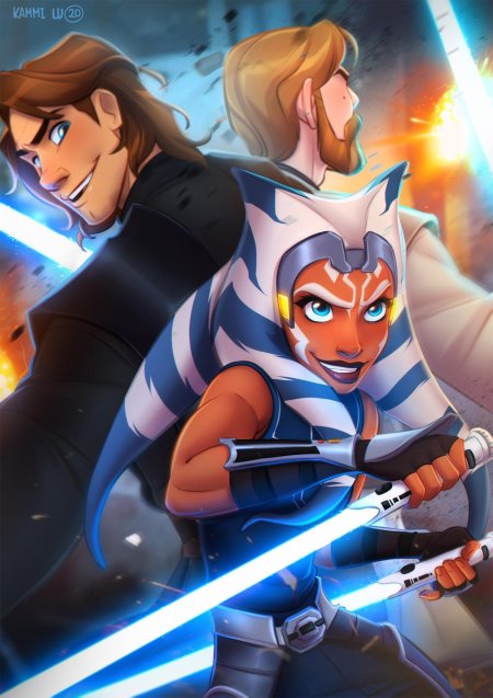 Star wars асока и энакин