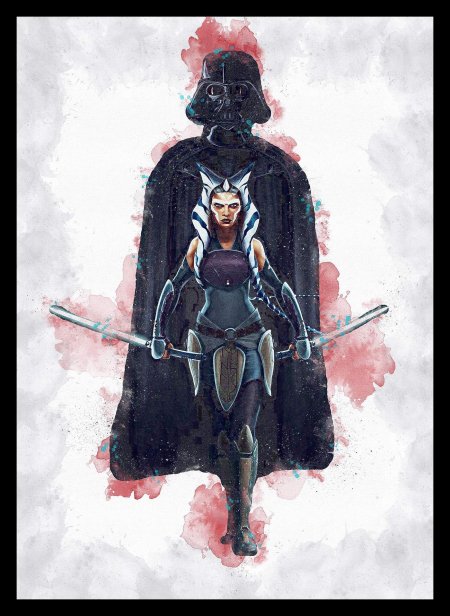 Асока тано и дарт вейдер