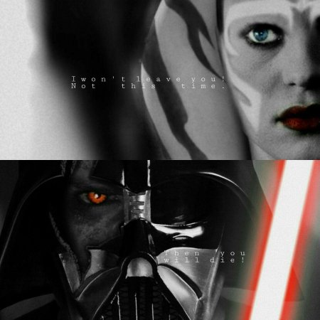 Асока и дарт вейдер