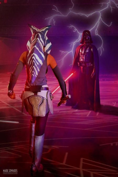 Асока тано и дарт вейдер