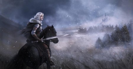 Цири в ведьмак 3