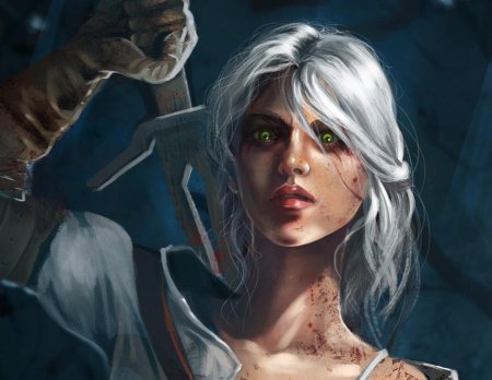 Цири ведьмак арт