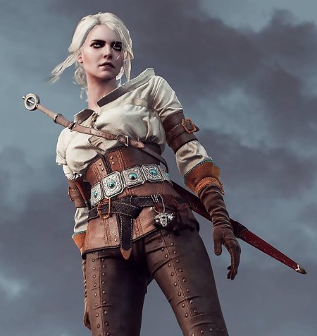 Цири из ведьмака