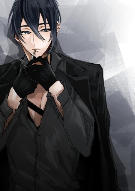 Микадзуки мунечика в смокинге